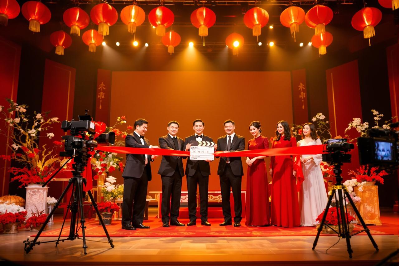 知名导演新片开机仪式 - 51爆料娱乐新闻配图